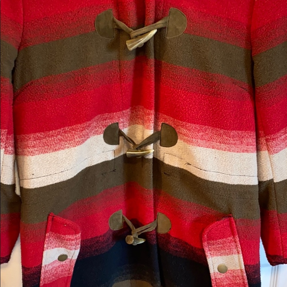 Bb Dakota Toggle Striped Jacket, Southwestern - image 4